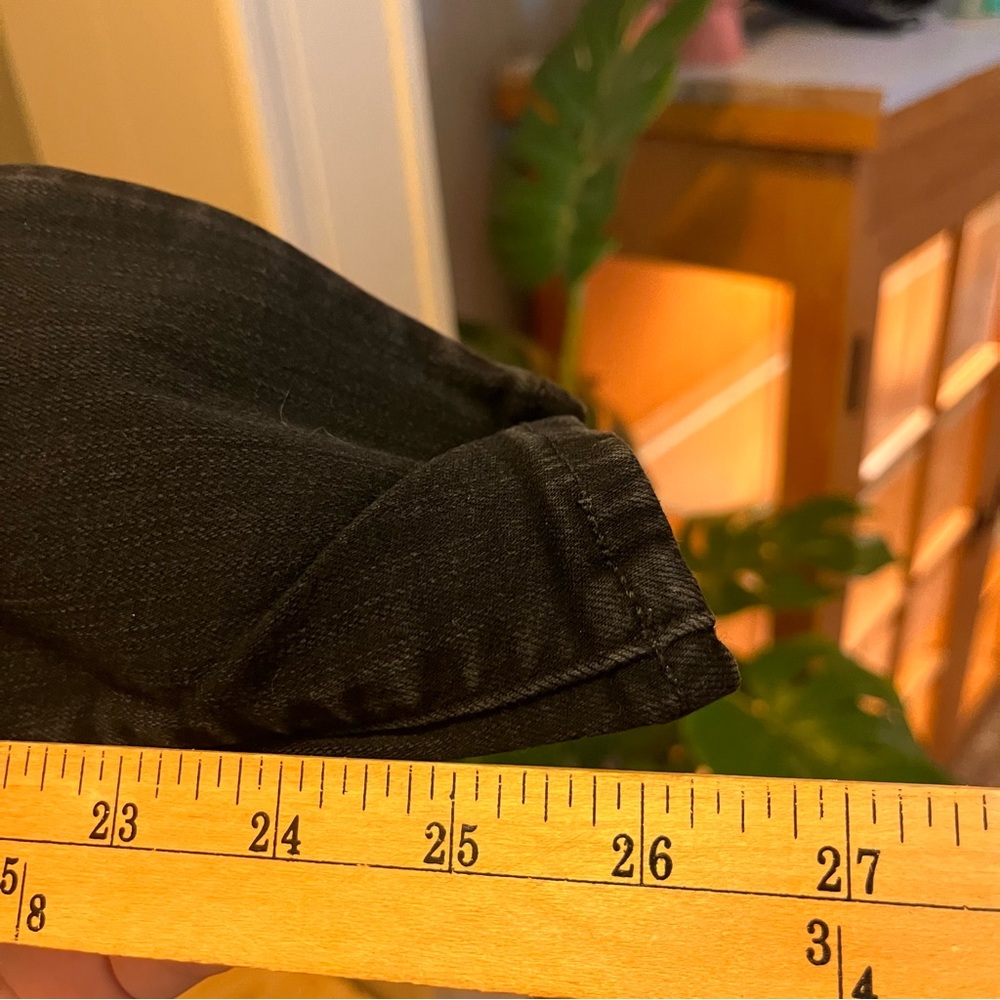 Madewell Faded Black Roadtripper Skinny Jeans size 26 - Picture 5 of 8